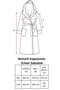 Welsoft Long Hooded Burgundy Men's Plush Robe Is a Robe. - 8