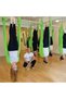 Yoga Fly Hammock, Yoga Balance Fitness Equipment with Antigravity Hanger (red) - 4