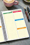 |   Daily Planner |   Daily Planner |   14X20Cm, A5 |   120 Pages |   Cardboard Cover |   Spiral | Kd956 - 4