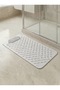 Suction cup non-slip bath and shower mat for shower cabin and bathtub, 36x69.5 cm - 8