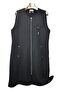 Plus Size Ottoban Zippered Vest - 5