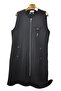Plus Size Ottoban Zippered Vest - 4