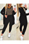 Women's Long-Sleeve Crepe Three-Piece Set