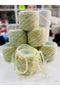Moher Acrylic Mint Green, Gold Butterfly Design, the Entire Image Is Clear, 700 Grams. - 2
