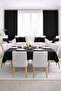 Velvet Textured Black Throw Pillow Cover (1 Piece) - 6