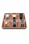 Domestic Production Dobric Model Suede Coated Pink Color 24/18 cm Padded Drawer Ici Jewelry Organizer