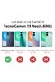 Tecno Camon 19 Neo Compatible Black Silicone Bow Patterned Shock Absorbing Phone Case - 2