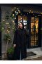 SİYAH OVERSIZE KABAN