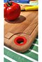 Be-Kct0055-K Wooden Cutting Board-22*33 cm Red - 3