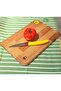 Be-kct0055-s wooden cutting board-22*33 cm yellow