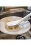 Spatula Edge Dish Brush Antagen - Orange 1 Piece. - 5
