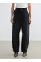 Lcw jeans black barrel fit women's jean pants - 2