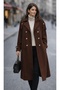 Brown Lined Cashmere Coat - 2
