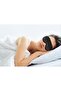Black Eye Mask for Sleeping,Soft and Comfortable Fabric, Eye Shade Cover for Night,Travel Nap - 2