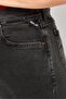 Women Flared Fit Washed Stretchable Denim, Dark Grey - 5