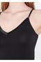 Satin Women's Tank Top with Rope Straps on the Neck - 5