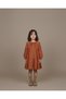 Girl's Cotton Linen Dress and Headband Tile 3–9 Years |   Rg1713