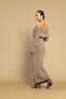 Madonna Collar Knitwear Dress - 3