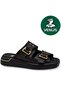 Rigitage Genuine Leather Women's Slippers Black