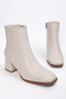 Haven Women's Side Zipper Heeled Boots A005-K2005 - 3