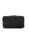 Women's Black Leather-Look Zip Wallet with Card Holder Compartments, Stylish Medium Hand Wallet, Lucky Wallet - 8