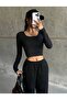 Black Deal Product Plus Size Sportswear Quality Loose Fit Stretchy Comfortable Fabric - 3