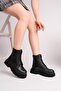 Genuine Leather Women's Casual Combat Boots DC2503 - 3
