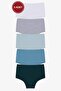 Women's 5-Piece Lycra Extra High Waist Panties