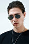 Jises Premium - Unisex Sunglasses Gold / Black Uv400 Protected