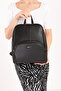 Women's Daily Stylish Backpack Ald.1025 Black Flotter - 6