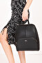 Women's Daily Stylish Backpack Ald.1025 Black Flotter