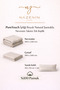 Puretouch Yarn-Dyed Natural Slub Duvet Cover Set Single Size 100% Cotton - 6