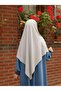 Hijab Medina Silk Scarf 120 X 120 Cream - 4