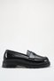Women's Black Loafer Daily Classic Shoes Casual Moccasin Fonle - 4