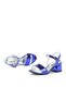 Pony Purple Mirrored Thick Heeled Girls' Evening Dress Shoes - 7