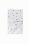 75X100 cm Fiber Filled Cotton Baby Blanket Double Sided Pine Forest Beige