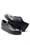 Men's 100% Genuine Leather Rubber Orthopedic Sole Lace-Up Shoes - 5
