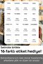 12-Piece Square Glass Spice Jar Set with Bamboo Lids 120ml 16 Labels Gift 9008 - 4