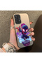 Samsung Galaxy A52 Compatible Silicone Edge Hard Back Case Couple Phone Case Spiderman Patterned - 3