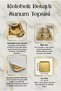 Single-Sided Gold 6-Piece Luxury Butterfly-Detail Tray 22X22 cm – Tea, Coffee and Promise Tray - 3