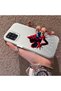 Samsung Galaxy M12 Compatible Silicone Edge Hard Back Case Couple Phone Case Spiderman Patterned - 2