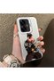 Realme C55 Compatible Trendy Men's Patterned Silicone Edge Hard Back Shockproof Case