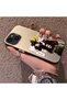 Trend Men's Patterned Silicone Edge Hard Back Shockproof Case Compatible with iPhone 14 Plus/15 Plus - 2