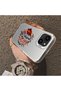 iPhone 15 Plus/14 Plus Compatible Silicone Edge Hard Back Phone Case Brand Design - 3