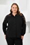 Women's Shirt O6777 Black