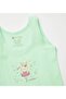 Girl's Sweet Rabbit Lycra 2-Piece Tank Top 5001-2 - 6