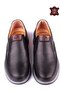Genuine Leather Men's Comfort Shoes – Orthopedic, Hand Stitched, Lightweight Poly Sole Auren - 6