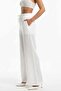 Women's Linen Wide Leg Relaxed Fit Summer Sweatpants 100% Cotton