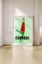 Vintage Italian Snack Art - White Framed Painting