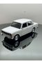 Sound and Led Lighted Openable Doors 18 cm Classic Sedan Car-Collectible Classic Sedan Car White - 5